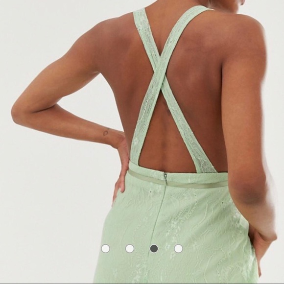 lace wrap maxi dress - Picture 4 of 5